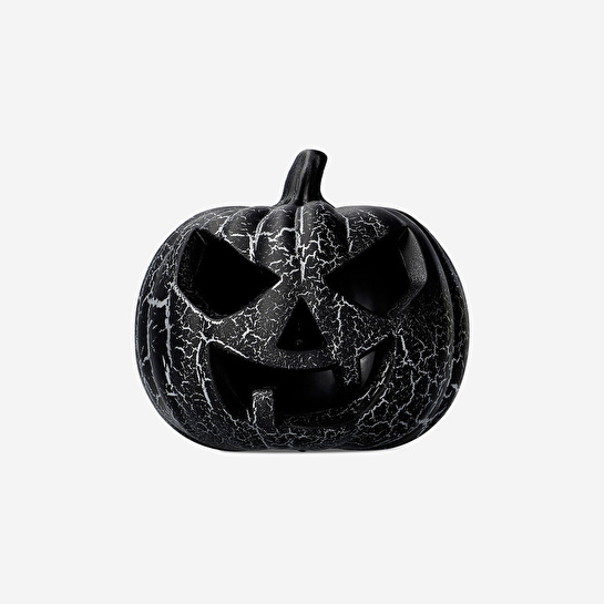 Flying Tiger Copenhagen Gri LED Işıklı Büyük Balkabağı