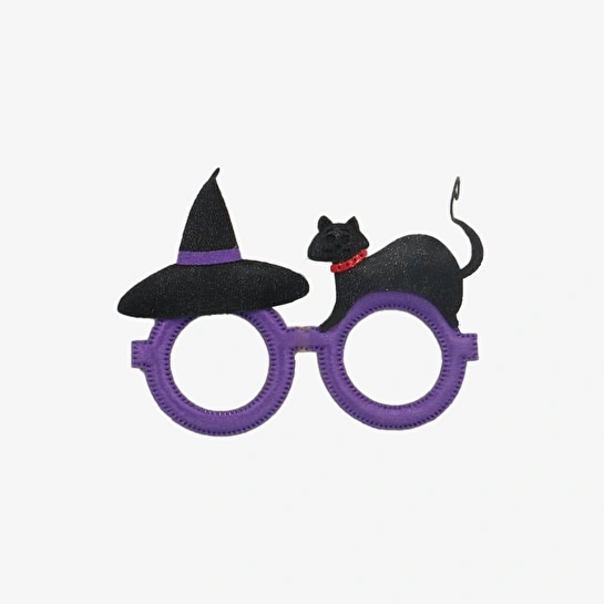 Flying Tiger Copenhagen Cadı Şapkalı ve Kedili Parti Gözlüğü