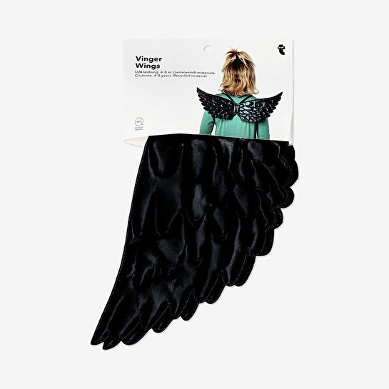 Flying Tiger Copenhagen Çocuklar İçin Siyah Melek Kanadı