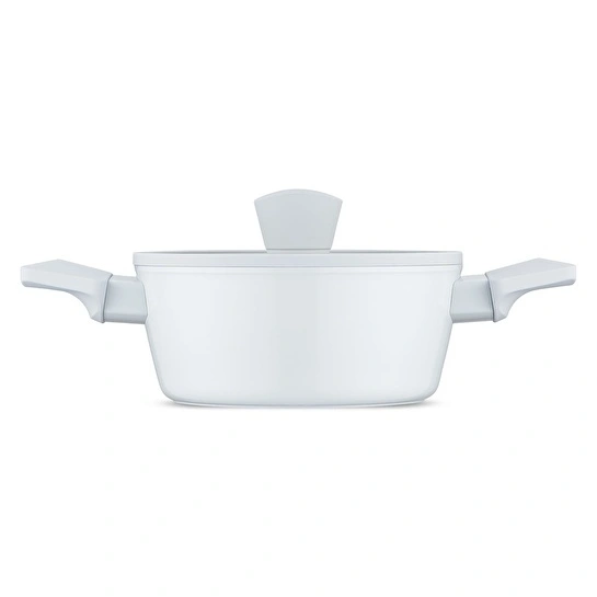 Jumbo Swiss Crystal Light Grey 7 Parça Tencere Seti