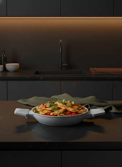 Jumbo Swiss Crystal Light Grey Sahan 20 cm