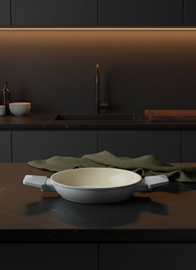 Jumbo Swiss Crystal Light Grey Sahan 20 cm