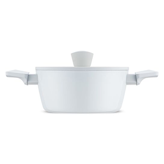 Jumbo Swiss Crystal Light Grey Derin Tencere 20 cm