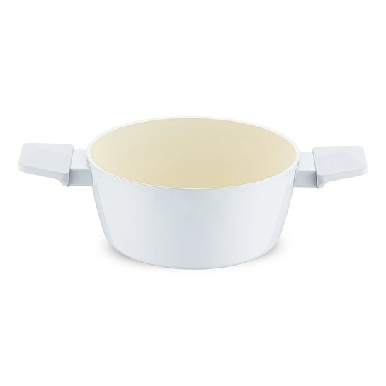 Jumbo Swiss Crystal Light Grey Derin Tencere 20 cm