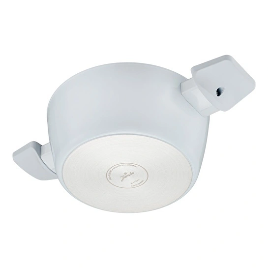 Jumbo Swiss Crystal Light Grey Derin Tencere 20 cm