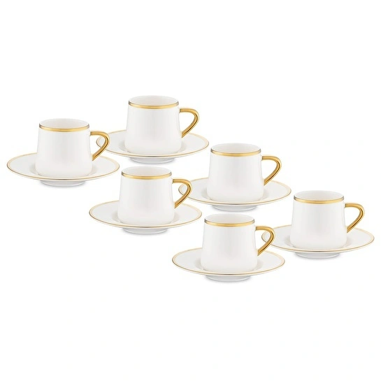 Jumbo Valetta Gold 6 Kişilik Fincan Takımı