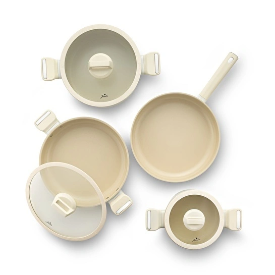 Jumbo Clermont 7 Parça İndüksiyon Tabanlı Tencere Seti