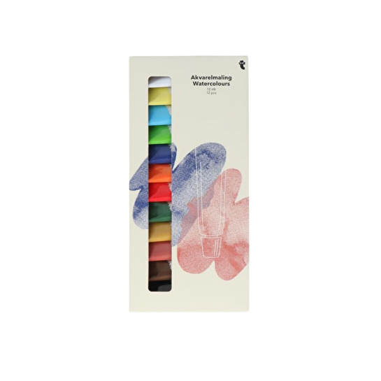 Flying Tiger Copenhagen 12'li Tüp Sulu Boya