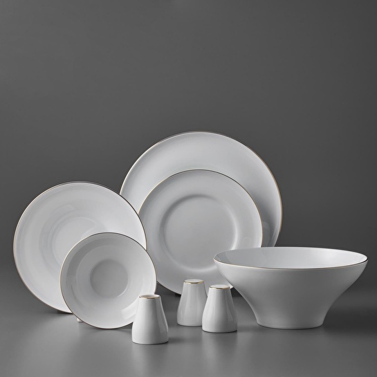 Jumbo Laurel Gold 55 Parça 12 Kişilik Yemek Takımı