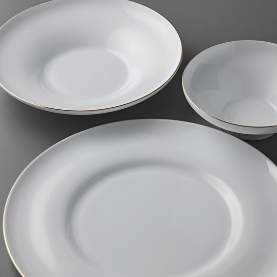 Jumbo Laurel Gold 55 Parça 12 Kişilik Yemek Takımı