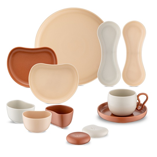 Jumbo Pure 27 Parça 6 Kişilik Kahvaltı Takımı