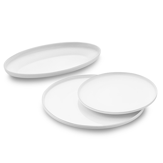 Jumbo Belle Platin 55 Parça 12 Kişilik Yemek Takımı