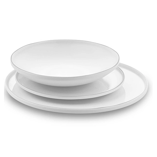 Jumbo Belle Platin 55 Parça 12 Kişilik Yemek Takımı