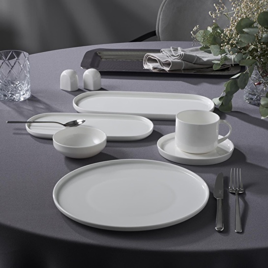 Jumbo Verdance 26 Parça 6 Kişilik Kahvaltı Takımı Beyaz