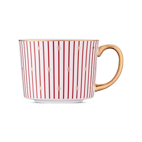 Jumbo Navy Kırmızı 2'li Çay Fincan Takımı 220 ml