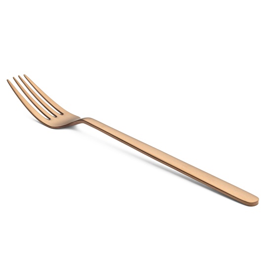 Jumbo 2900 Vannes Mocha Mousse 42 Parça 6 Kişilik Yemek Çatal Kaşık Bıçak Takımı