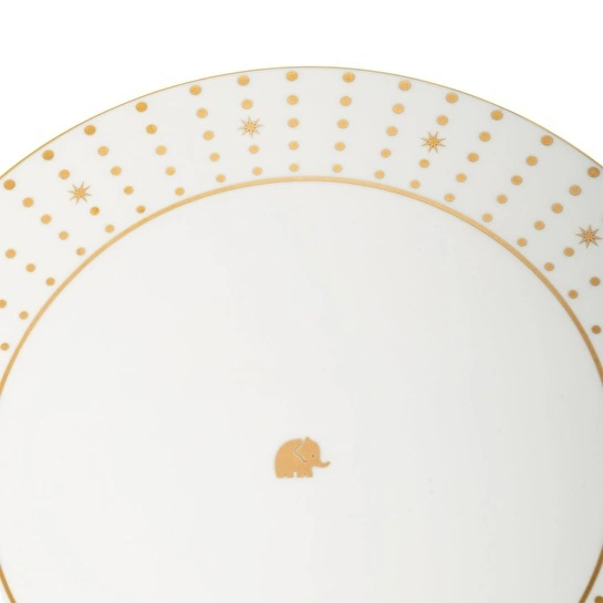 Jumbo Navy Gold Ayaklı Kek Standı 25 cm