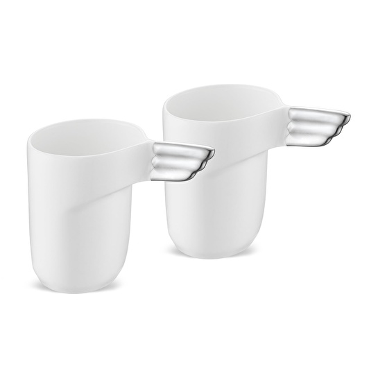Jumbo Goddess 2 Kişilik Espresso Fincan Seti Platin