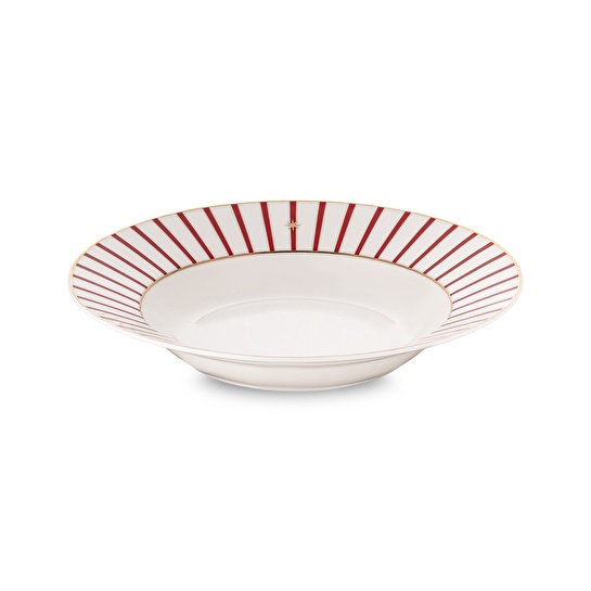 Jumbo Navy 24 Parça 6 Kişilik Yemek Takımı Kırmızı