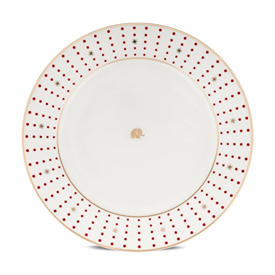 Jumbo Navy 24 Parça 6 Kişilik Yemek Takımı Kırmızı