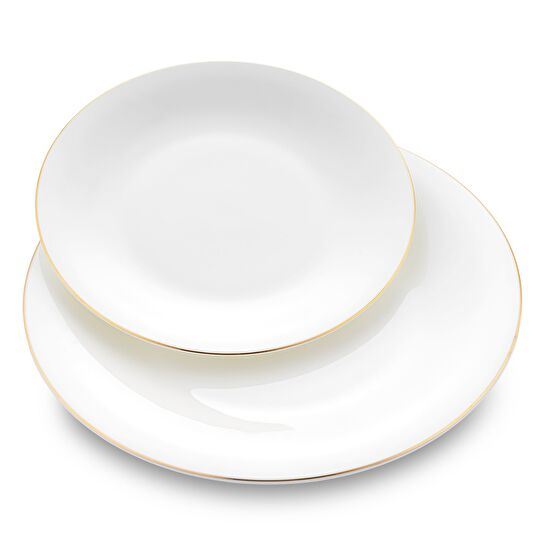 Jumbo Merlem 55 Parça 12 Kişilik Yemek Takımı Gold