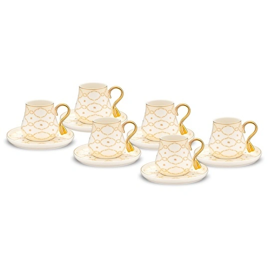 Jumbo Lumi 1947 6 Kişilik Kahve Fincan Takımı