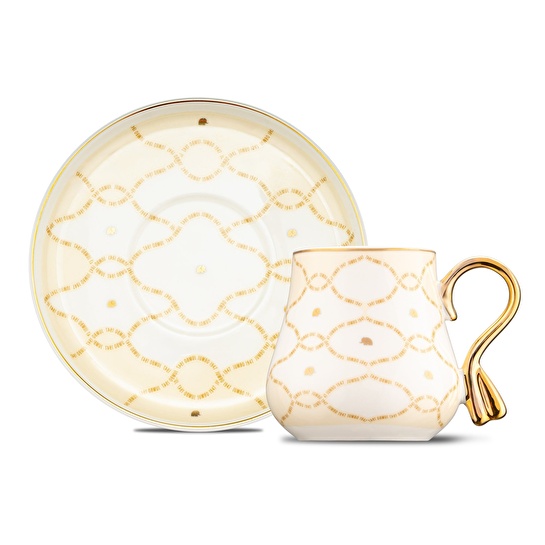 Jumbo Lumi 1947 6 Kişilik Kahve Fincan Takımı