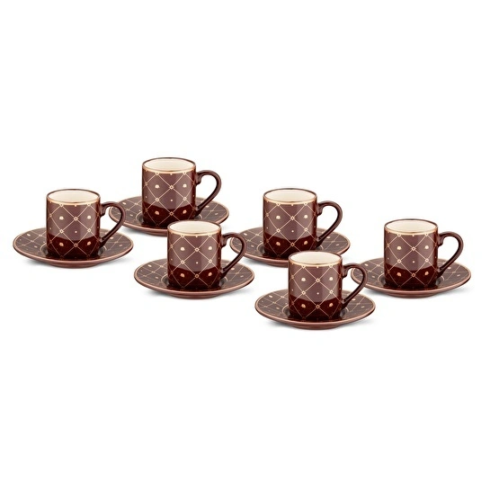 Jumbo Stellar 6 Kişilik Kahve Fincan Takımı