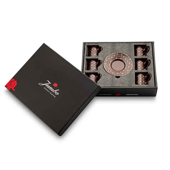 Jumbo Stellar 6 Kişilik Kahve Fincan Takımı