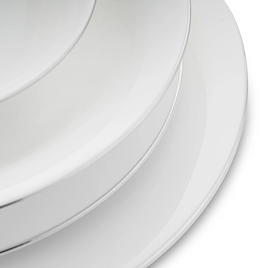 Jumbo Merlem 55 Parça 12 Kişilik Yemek Takımı Platin