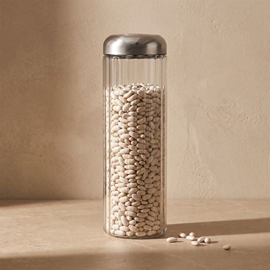 Jumbo New Glass Saklama Kabı 1850 ML