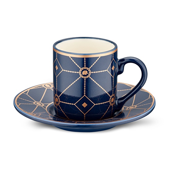 Jumbo Line 6 Kişilik Kahve Fincan Takımı