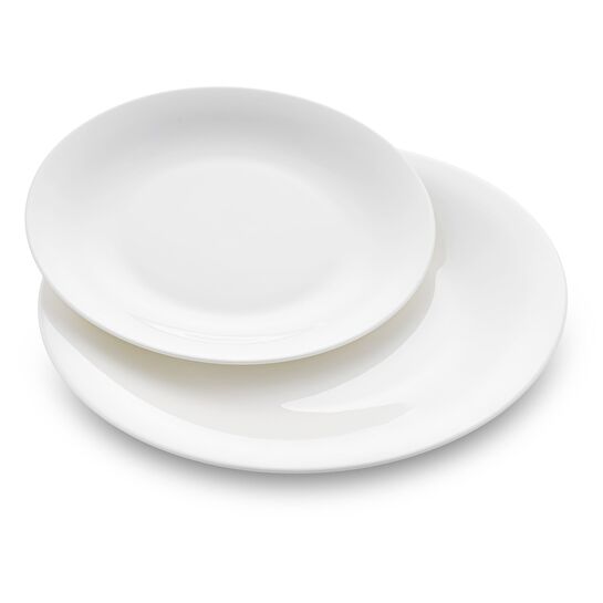 Jumbo Merlem 55 Parça 12 Kişilik Yemek Takımı Beyaz