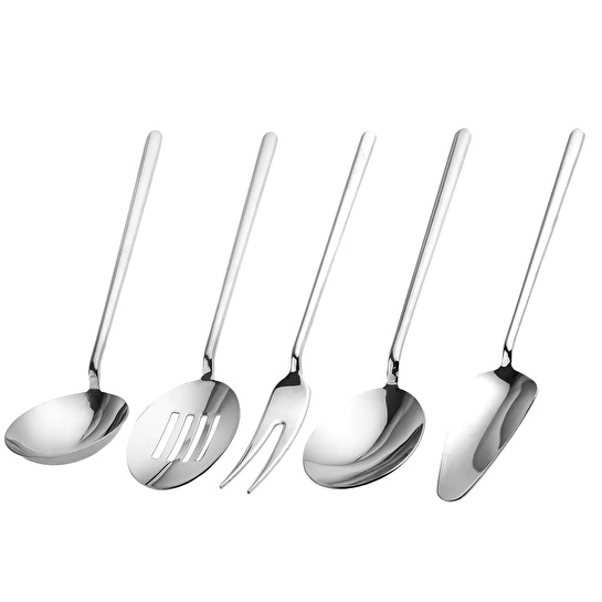 Jumbo New Paint 5 Parça Midi Çelik Servis/Sofra Seti