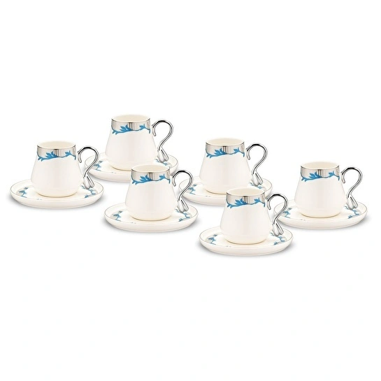 Jumbo Goccia 6 Kişilik Kahve Fincan Takımı