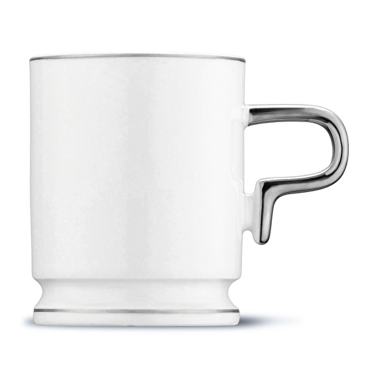 Jumbo Merse 6 Kişilik Kahve Fincan Takımı Platin