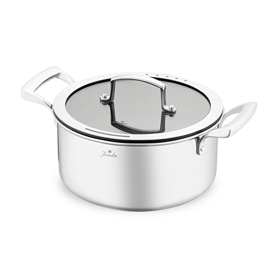 Jumbo Breda 3PLY 7 Parça Çelik Tencere Seti