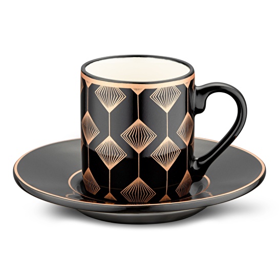 Jumbo Ashen 6 Kişilik Kahve Fincan Takımı