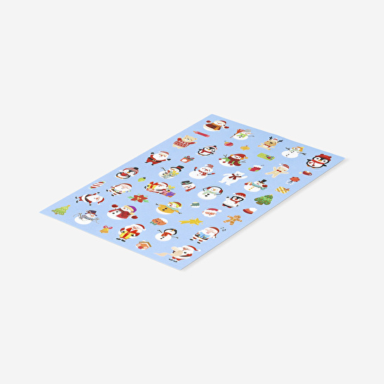 Flying Tiger Copenhagen Yılbaşı Temalı Sticker Seti