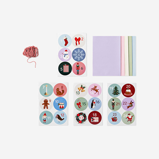 Flying Tiger Copenhagen Numaralı 24'lü Advent Hediye Çantaları