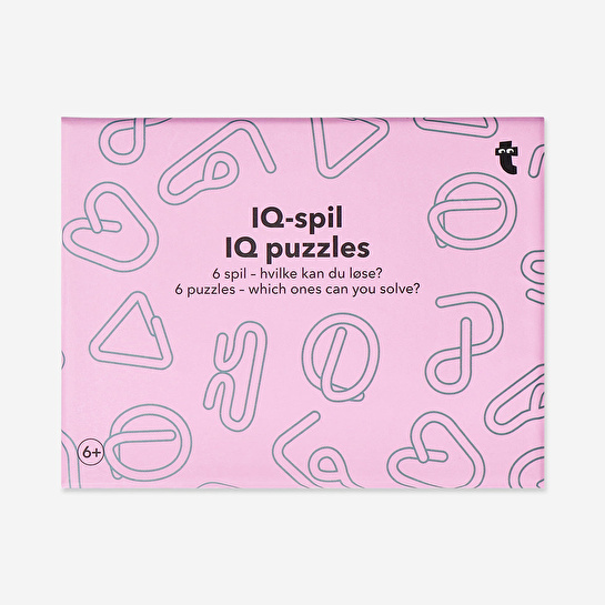 Flying Tiger Copenhagen Metal Zeka Oyunları Puzzle Seti