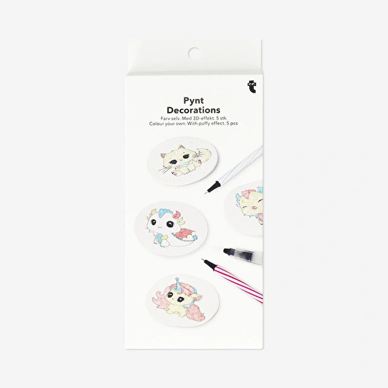 Flying Tiger Copenhagen Kendin Yap 3D Figür Boyama Seti