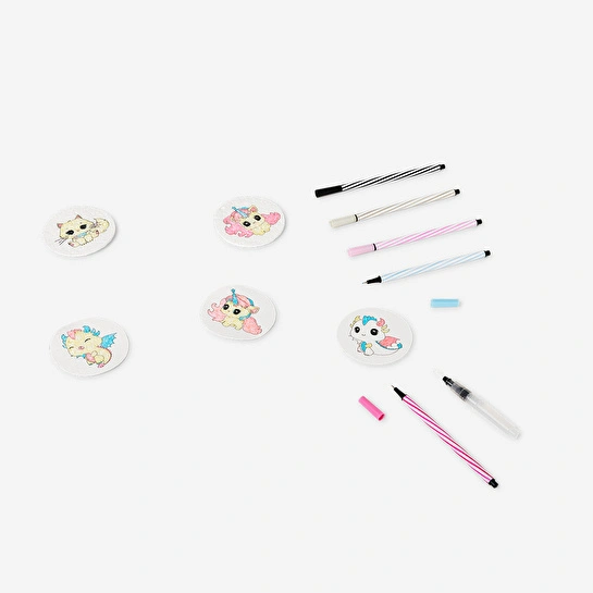 Flying Tiger Copenhagen Kendin Yap 3D Figür Boyama Seti