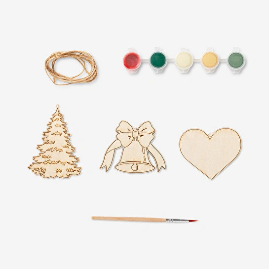 Flying Tiger Copenhagen Kendin Yap Ahşap Şerit Süs