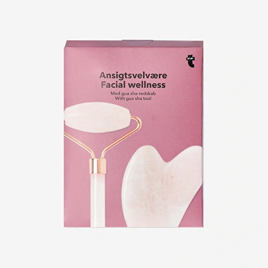 Flying Tiger Copenhagen Yüz Masaj Taşı ve Gua Sha Seti