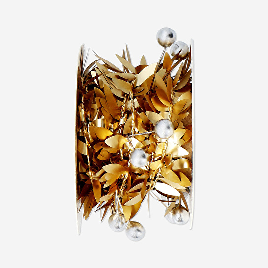 Flying Tiger Copenhagen Yılbaşı Bitkisi Şeklinde Altın Şerit Süs