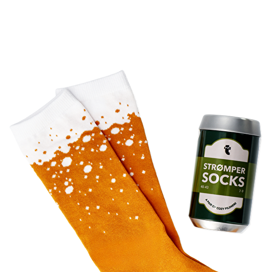 Flying Tiger Copenhagen İçecek Kutusunda Turuncu Çorap 41/43