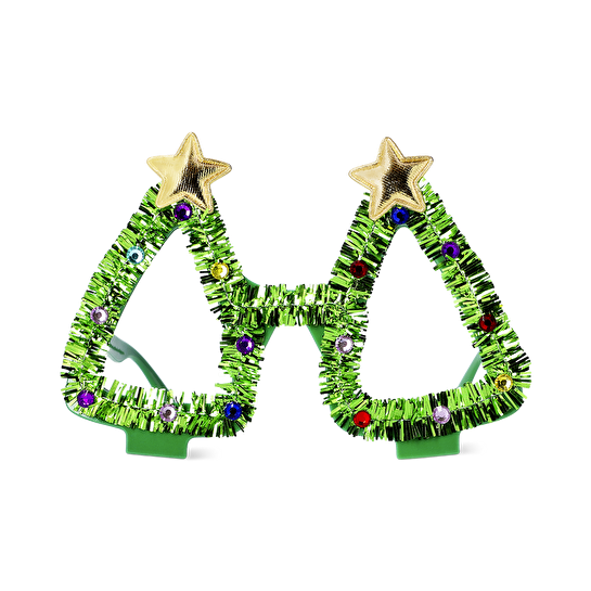 Flying Tiger Copenhagen Yılbaşı Ağacı Şeklinde Parti Gözlüğü