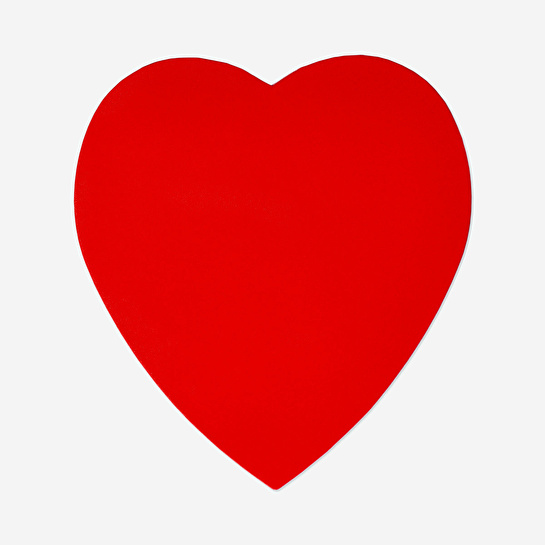 Flying Tiger Copenhagen Kırmızı Kalp Şeklinde Hediye Kutusu