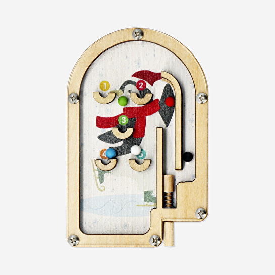 Flying Tiger Copenhagen Ahşap Pinball Oyunu